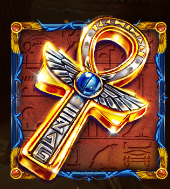 Символ игрового автомата Lucky Jack Book Of Rebirth Анкх