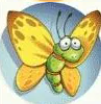 Символ игрового автомата Beetle Mania Бабочка
