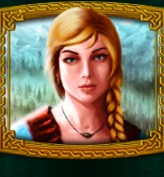 Символ игрового автомата Land Of Heroes Девушка