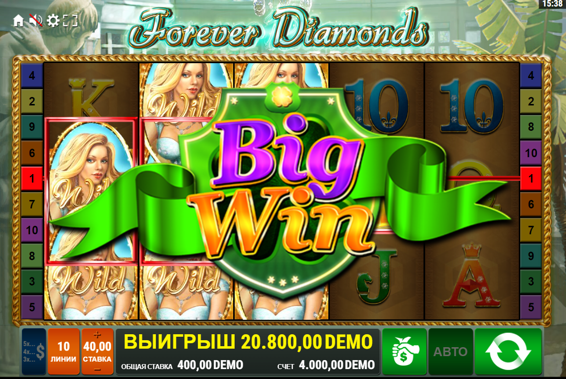 Изображение игрового автомата Forever Diamonds