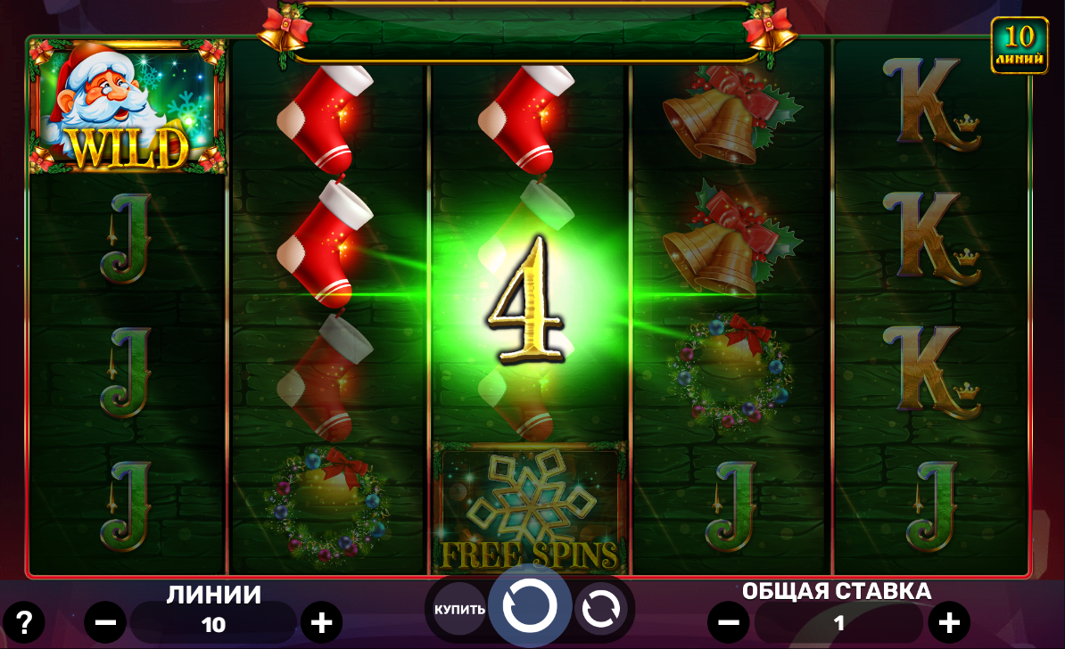 Изображение игрового автомата Wild Santa 2