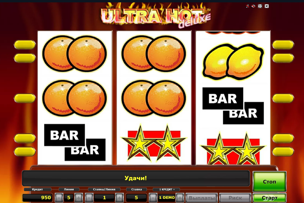 Изображение автомата Ultra Hot Deluxe