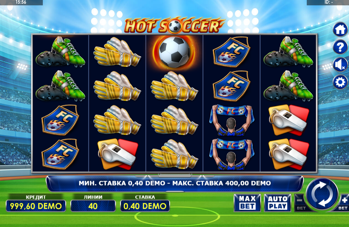 Изображение автомата Hot Soccer