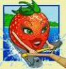 Символ игрового автомата Banana Splash Клубничка
