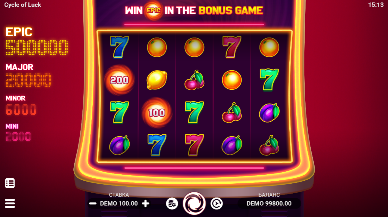 Изображение игрового автомата Cycle Of Luck