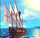 Символ игрового автомата Columbus Deluxe Корабль 3