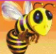 Символ игрового автомата Beetle Mania Пчела