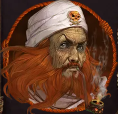 Символ игрового автомата Clash Of Pirates Первый пират