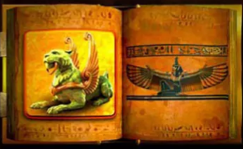 Символ игрового автомата Queen Cleopatra Раскрытая книга