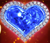 Символ игрового автомата Wild Love Синий Скаттер