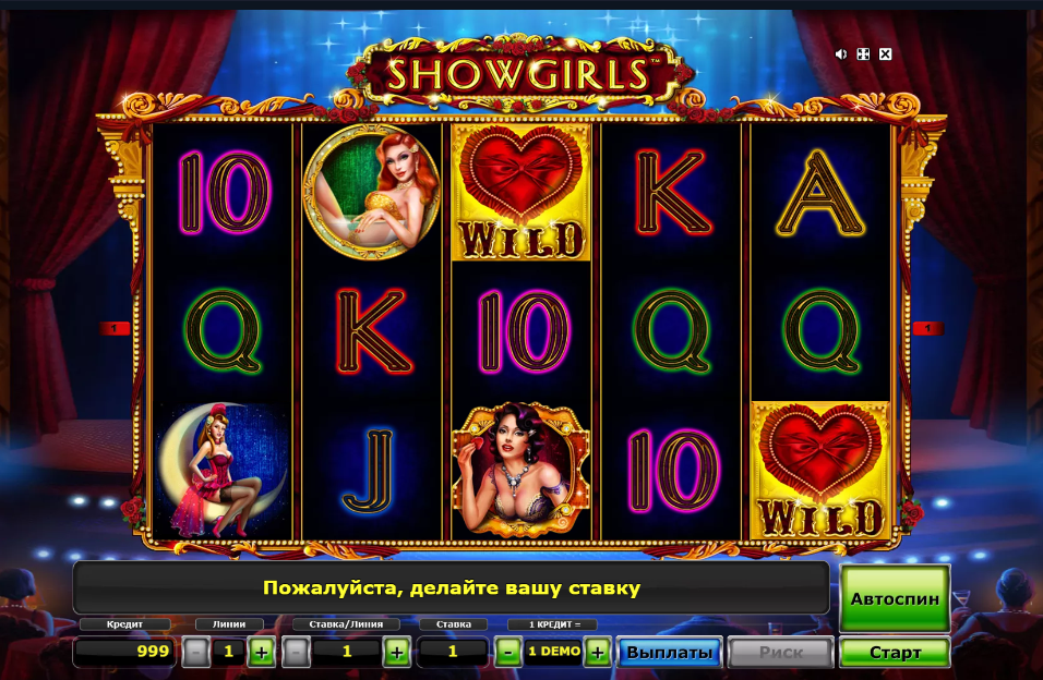 Изображение игрового автомата Show Girls