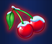 Символ игрового автомата Santa's Fruits Вишни