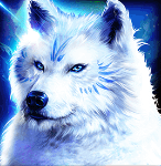 Символ игрового автомата Book Of Wolves Full Moon Волк